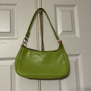 Lime Green Shoulder Bag